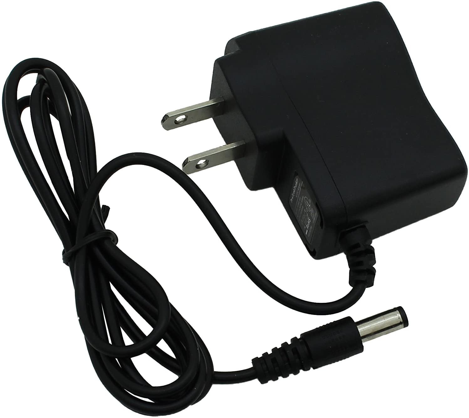 9V AC/DC Power Supply Adapter 500ma (0.5 amps) AC to DC Electric Transformer Inverter for Small 9-Volt DC Electronic Devices Under 0.5a
