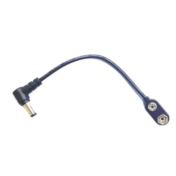 9V Battery Clip Converter Power Cable Plug for Guitar Effect Pedal Power Supply Adapter Cable Connector Easy to Use