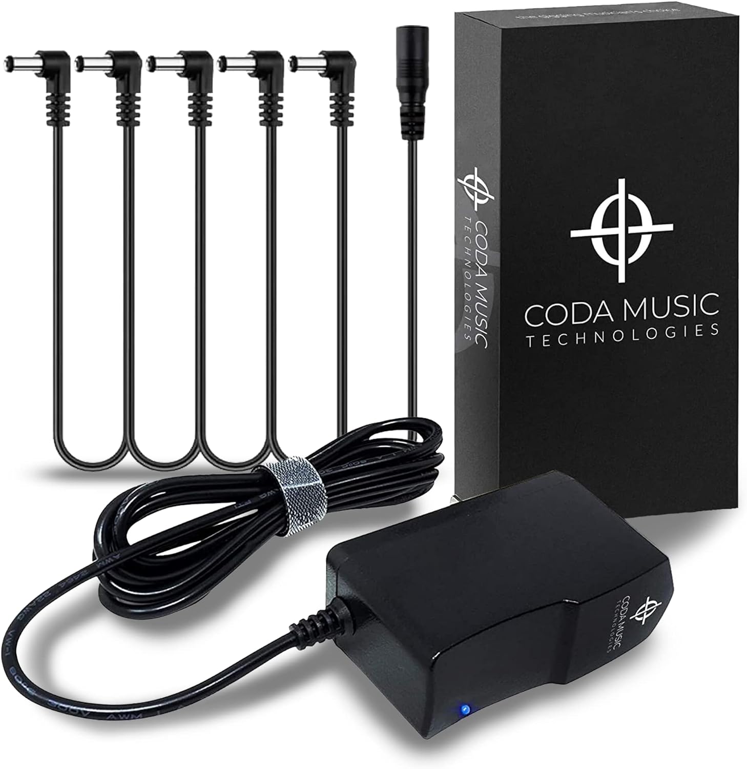 9V DC Guitar Pedal Power Supply Adapter 1.7A 1700Ma Center Tip