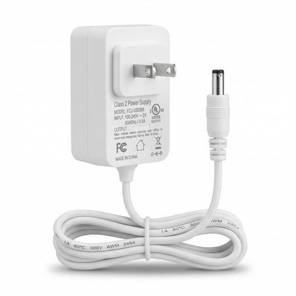 DC 9V Power Adapter Compatible with Brother P-Touch PT-D210 PTD 210 PT-N20 PTD220 PT-D200VP PTH110 Label Maker, UL Listed Power Supply Charger for Brother Models AD-24 AD-24ES AD-20 AD-30