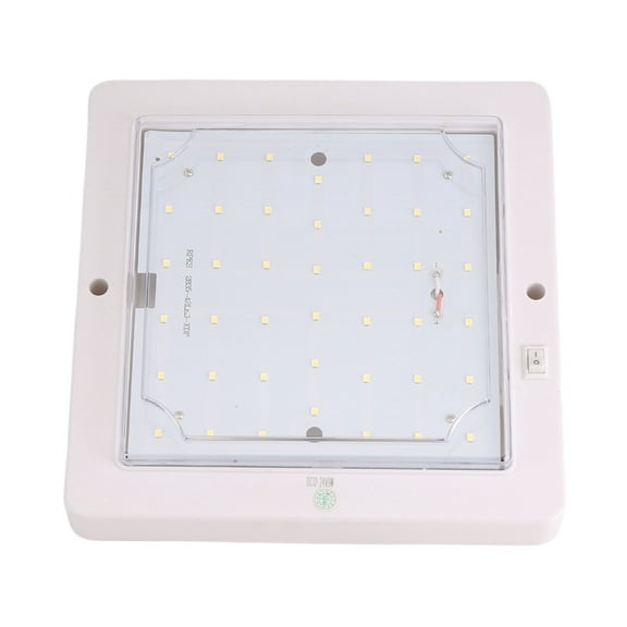 9W 12V Car Caravan Rv Led Interior Roof Ceiling Interior Lamp Dome Light Cold White