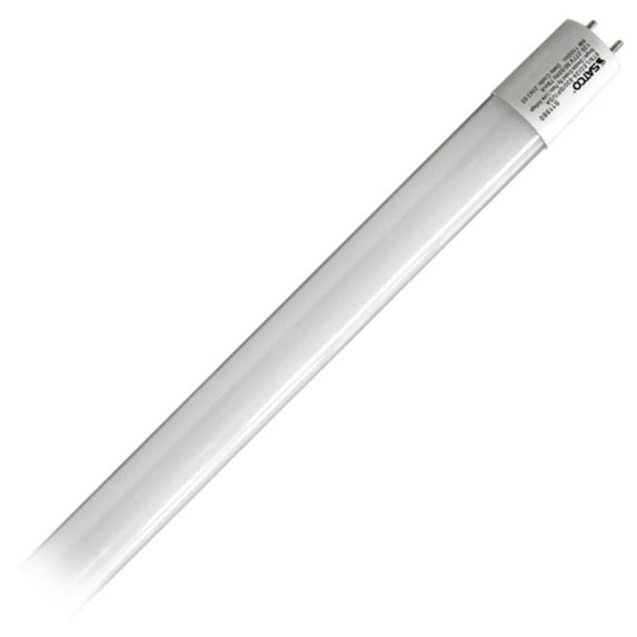 9W 24-in T8 LED 3000K Bi Pin base 1100 Lumens Ballast Bypass - 40w equiv