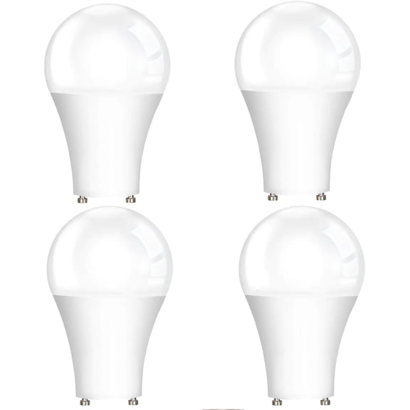 9W GU24 LED Bulb 100W Equivalent -2700K Warm light 900 Lumens, A19 Shape 2 Prong Twist Lock Base, Non-Dimmable Energy Saving Light