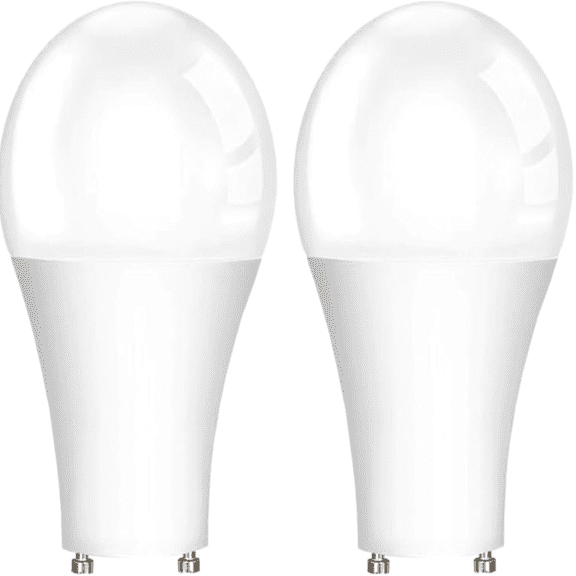 9W GU24 LED Bulb 100W Equivalent -2700K Warm light 900 Lumens, A19 Shape 2 Prong Twist Lock Base, Non-Dimmable Energy Saving Light
