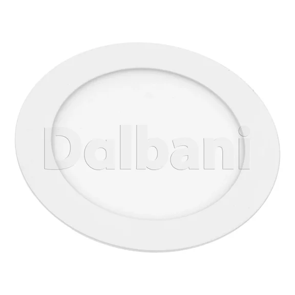 9W Led 3000K Recessed Round Down Ceiling Panel Light For Home Office Business