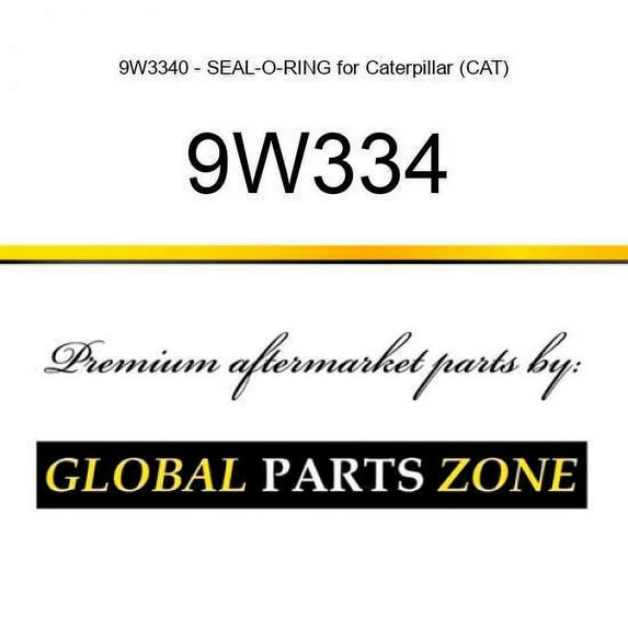 9W3340 - SEAL-O-RING for Caterpillar (CAT)