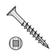 thumbnail image 1 of 9X3 Bugle Square Recess Course Thread Type 17 Point Deck Screw 18-8 Stainless Steel (Pack Qty 2,000) BC-09487DQG188, 1 of 1
