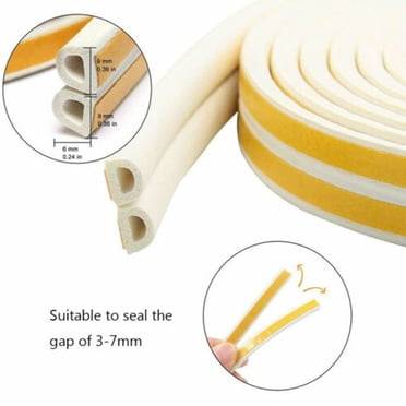 Weather Stripping Door Tape, Door Strip Tape, Self-Adhesive Door Gap S