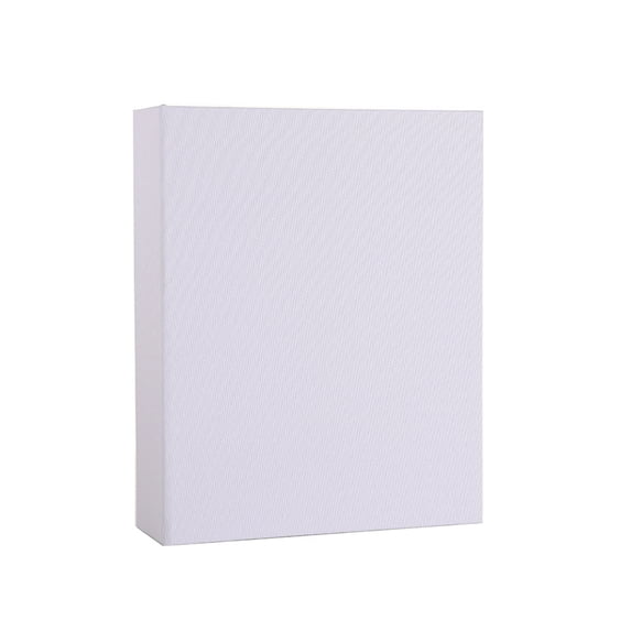 9X7 Inch White Linen Cover Photo Book Album, Family Photo Album, Photo Albums for 4X6, 5X7, & 8X10 Photos, Travel Scrapbook, 200 Capacity 2-Grid Insert Pocket for Keepsake Picture