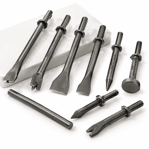 9air Hammer Chisel Set 0.401" Shank