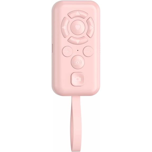 9cm  Remote Control for  & Android,  Page Turner with  5.3, Camera Shutter & Zoom,  Slide Clicker for PPT, 80mAh Rechargeable Long  Life ()