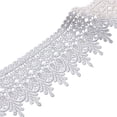 thumbnail image 1 of 9cm Wide Lace Trim For Wedding Dress Embellishment, DIY Sewing And Craft Packaging Decor, Fabric Ribbon Border (Multicolor ,91*9CM), 1 of 9