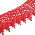 thumbnail image 1 of 9cm Wide Lace Trim For Wedding Dress Embellishment, DIY Sewing And Craft Packaging Decor, Fabric Ribbon Border (Multicolor ,91*9CM), 1 of 9