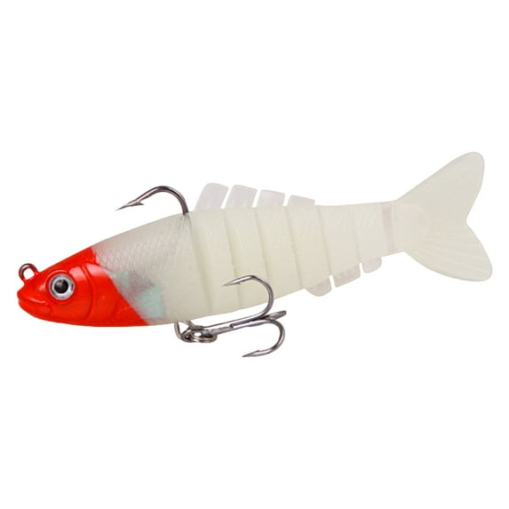 9cm17g Fishing Lure 3D Fisheye Sharp Hook Increased Fish Rate Durable Simulation Design Colorful Jointed Realistic Multi Sections Soft Bait Fishing Lure