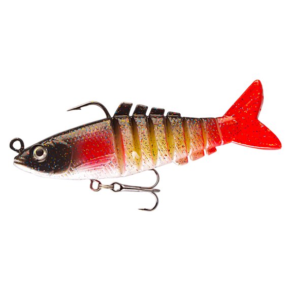 9cm17g Fishing Lure 3D Fisheye Sharp Hook Increased Fish Rate Durable Simulation Design Colorful Jointed Realistic Multi Sections Soft Bait Fishing Lure