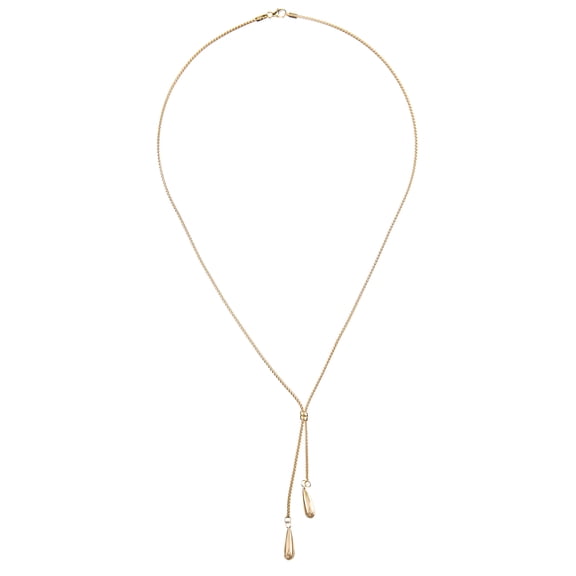 9ct Gold Jewelco London Popcorn Negligee Necklace 17.5 inch