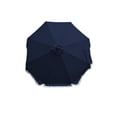 thumbnail image 1 of 9ft 8 Ribs Replacement Umbrella Canopy w/Fringed Valance in Navy (Canopy Only), 1 of 3