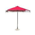 thumbnail image 1 of 9ft 8 Ribs Replacement Umbrella Canopy w/ Tassels in Red (Canopy Only), 1 of 3