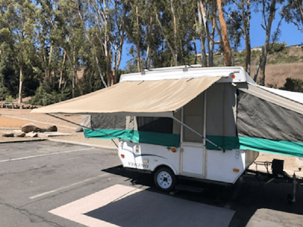 EZ Lite 9ft Beige PVC Camping Trailer Awning