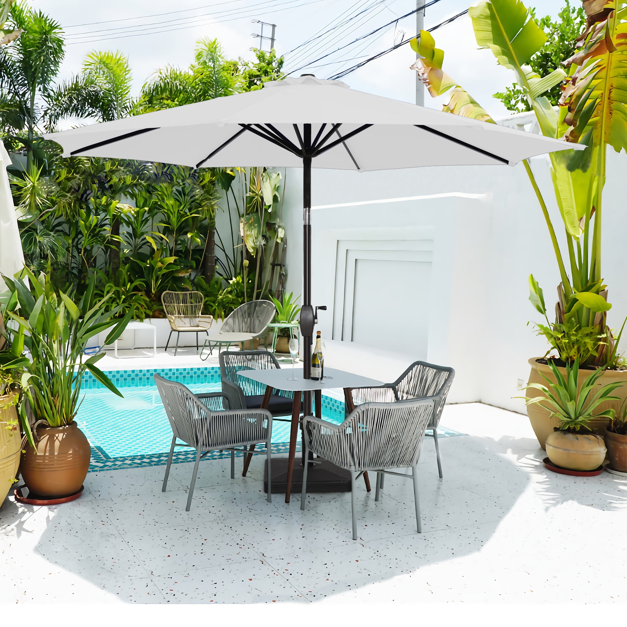 Portable garden best sale umbrella