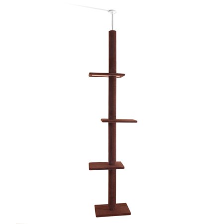 9ft Crawling cat tree with up to ceiling Beige