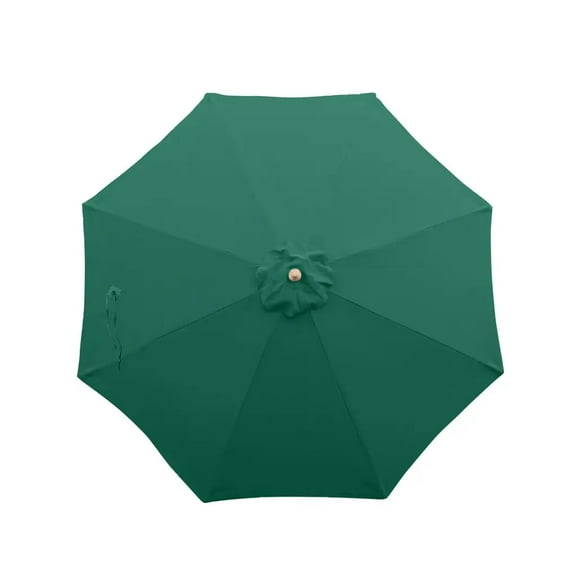 9ft Market Patio Umbrella 8 Rib Replacement Canopy Hunter Green