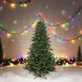 thumbnail image 1 of 9ft PE/PVC Hybrid Automatic Christmas Tree-Open Holiday Decor, 1 of 7
