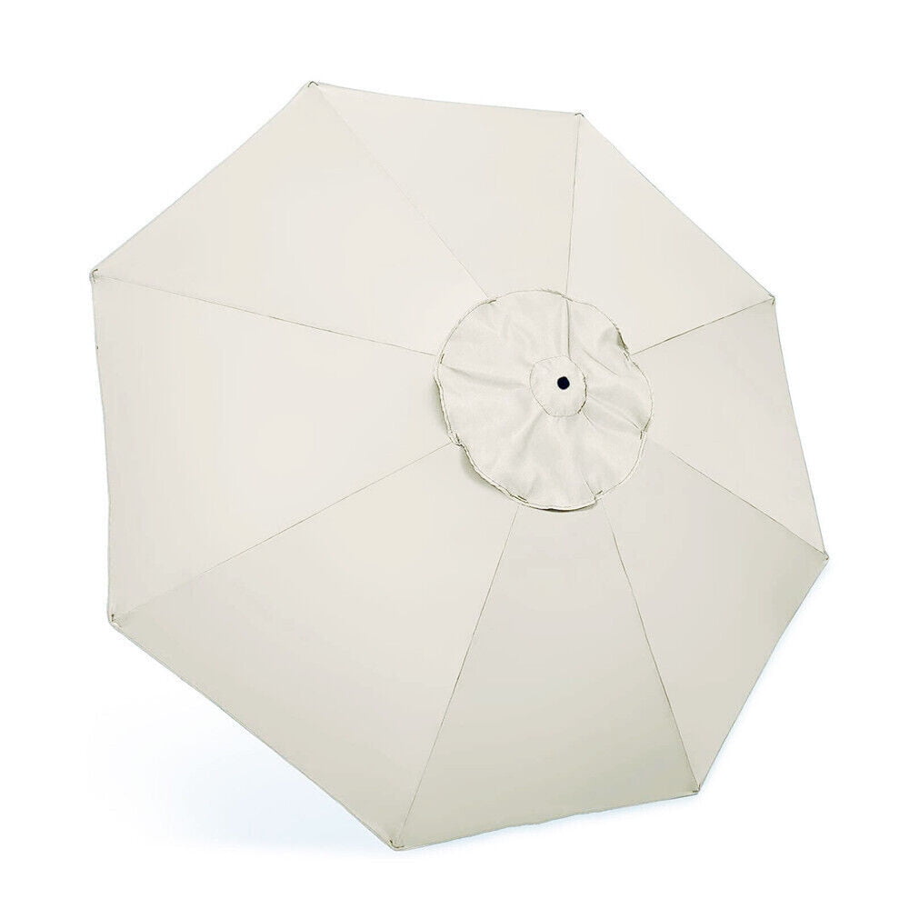 9ft Patio Market Table Outdoor Umbrella Replacement Canopy Cover (Canopy Only)
