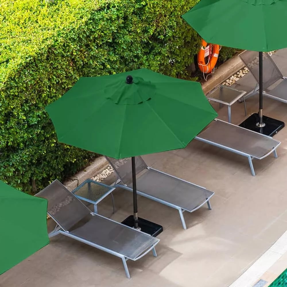 Bayside21 11ft Patio Umbrella Replacement Canopy – Market Style (Canopy Only)