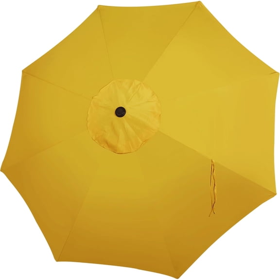 9ft Patio Umbrella Replacement Canopy, Market Umbrella Top, Outdoor Table Umbrella Canopy for 8 Ribs, Canopy Only