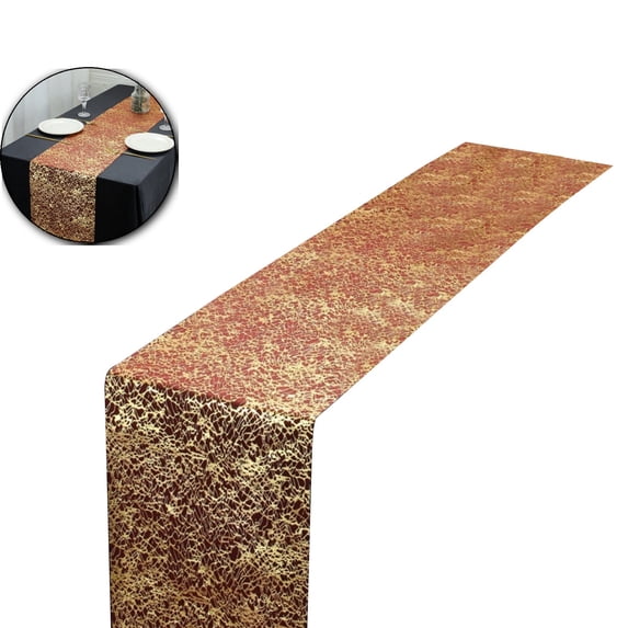 9ft Table Runners, Shiny Sequin Table Runner for Party Birthday Wedding Holiday Banquet, 11 x 108 inches, Elegant Rectangle Round Table Centerpieces