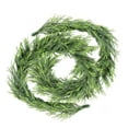 thumbnail image 1 of Nafresh 2Pcs 9ft Real Touch Norfolk Pine Garland, 108" Realistic Faux Christmas Garland for Fireplace Table Stair Window Front Door Decor, 1 of 10