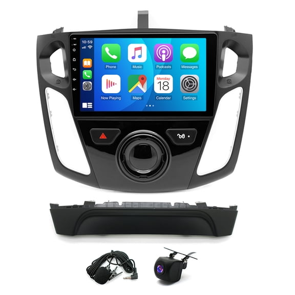 9in Android 13 Car Stereo Radio GPS Navigation Head Unit for Ford Focus 2012-2018 with Carplay Android Auto