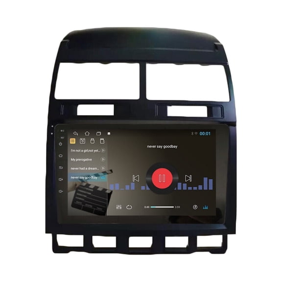 LICHENGTAI 9in Car Stereo 2+32G CarPlay GPS WiFi AHD Cam Fits for VW Touareg 2003-2010