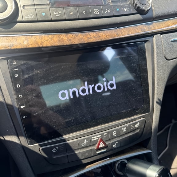 9in Car Stereo Radio 8-core 6+128G Android 15 For B-enz E Class for CLS Class W211 W219 2005-08