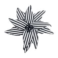 thumbnail image 1 of 9in Christmas Velvet Poinsettia Flower Xmas Tree Pick, 1Pc Artificial Poinsettia Flower Winter Ornament for Christmas Tree New Year Wreath Garland Table Centerpiece Holiday Decor,Black White, 1 of 7