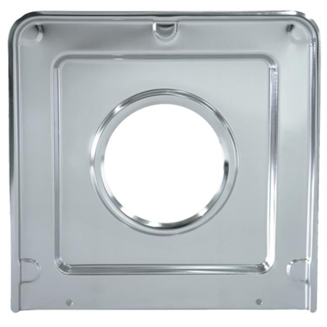 9in. Chrome Square Drip Pan
