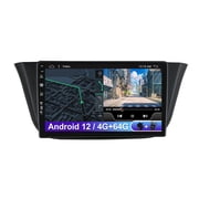 Sehmtoo Car Radio 9in IPS Android 12 Car Stereo Multimedia Player For Fiat Iveco/Daily 2014-2021 GPS Navigation Carplay DSP Head unit -4G+64G- Free Camera & MIC - Support WiFi 4G BT SWC RDS DAB