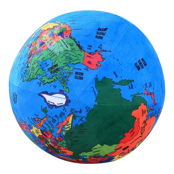9in Plush Plant Globe Throw Pillow Sofa Decor Childrens New Year Favor Set