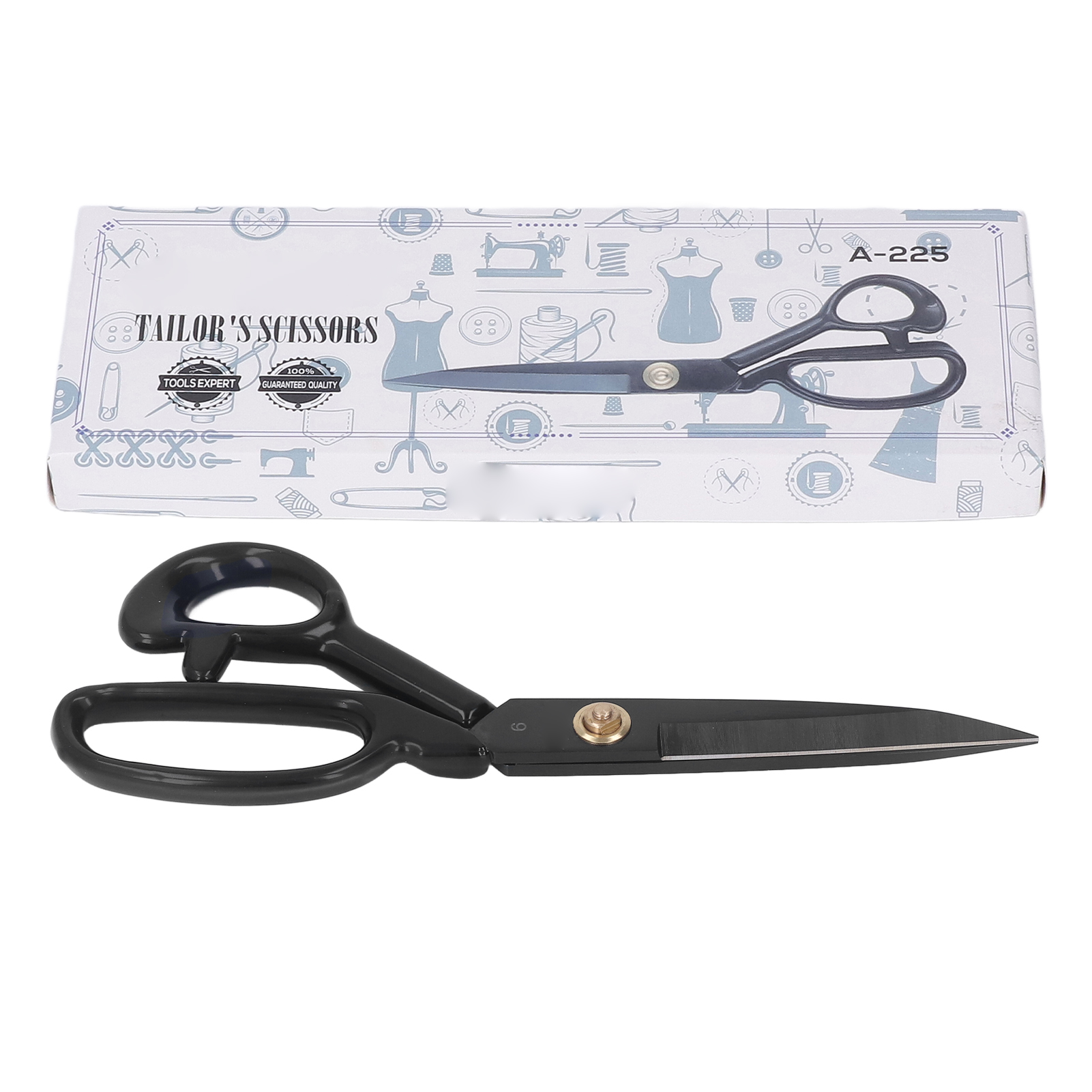 9in Sewing Scissors Professional Heavy Duty High Manganese Steel 