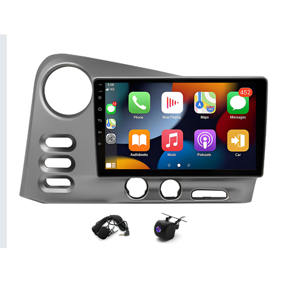 9inch Car Stereo Radio Car-play GPS Navigation Compatible for Matrix 2003-2004 Android 14