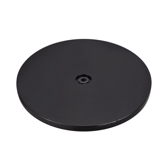 9inch Rotating Swivel Stand with Steel Ball Lazy Susan Base Turntable Black 1pack
