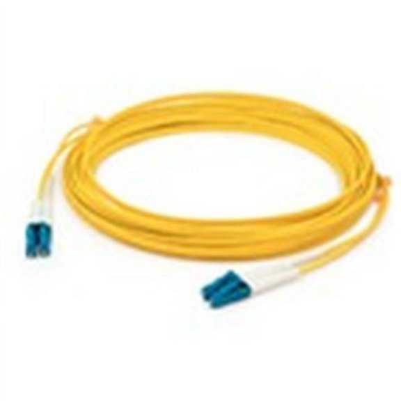 9m LC Male to LC Male Yellow OS1 Duplex Fiber OFNR Patch Cable