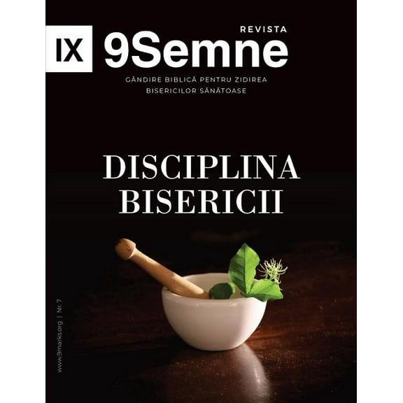9marks Romanian Journal (9semne) Church Discipline 9Marks Romanian Journal / Disciplina Bisericii (9Semne), (Paperback)