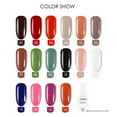 9ml gel nail polish is long lasting, extremely shiny, no baking and