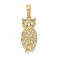 thumbnail image 1 of 9mm 14k Owl Pendant - .7 Grams, 1 of 2