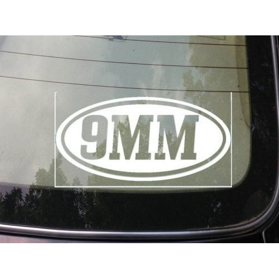 9mm Decal Sticker 2a Rights 6" *C142*