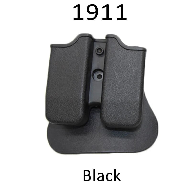 9mm Double Magazine Pouches for Glock 17 Beretta M9 M92 Colt 1911 ...