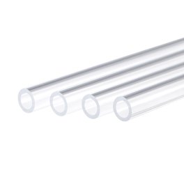 Clear Acrylic Pipe Tube 125mm ID 130mm OD 12-inch Length For DIY Projects