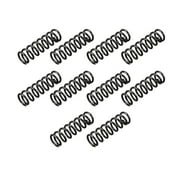 9mm Outer Diameter 1.2mm Wire Dia 30mm Long Compression Spring 10Pcs